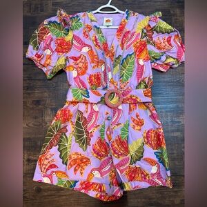 FARM Rio Beaks Bananas Romper